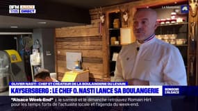Haut-Rhin: le chef étoilé Olivier Nasti ouvre sa boulangerie à Kaysersberg
