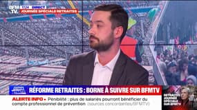 Réforme des retraites: "On va se battre de toutes nos forces contre cette réforme", affirme le député LFI David Guiraud