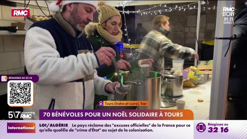 70 bénévoles pour un Noël solidaire à Tours