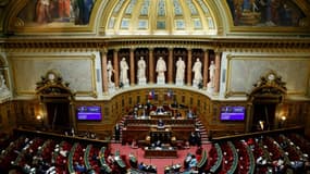 Le Sénat à Paris, le 17 décembre 2020
