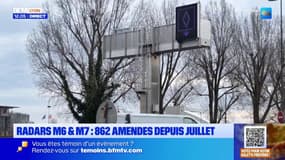 Radars sur la M6&M7 sur la voie de covoiturage: 862 amendes depuis juillet