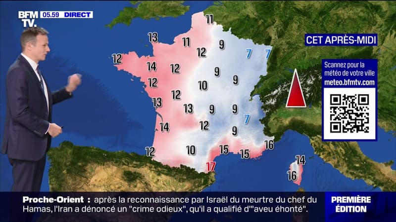 Regarder la vidéo De la douceur sur toute la France mais avec du brouillard, avec des températures comprises entre 7°C et 17°C... La météo de ce mercredi 25 décembre