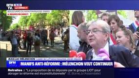 Retraites: "Les jeux ne sont pas faits", estime Jean-Luc Mélenchon (LFI)