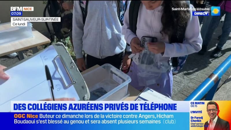 Saint-Sauveur-sur-Tinée: les collégiens privés de téléphone la journée