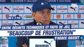 OM 0-2 PSG : « Beaucoup de frustration », entre déchets techniques et faits de jeu, les regrets de Gasset