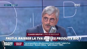 Ça fait débat : faut-il baisser la TVA sur les produits bio ou à faible empreinte carbone ? Claude Gruffat, PDG de Biocoop, donne son avis.