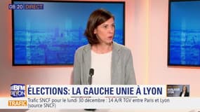 Rassemblement des gauches : Sandrine Runel, candidate à Lyon, était l'invitée de Bonjour Lyon
