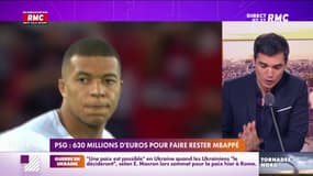 PSG: 630 millions d'euros pour faire rester Mbappé