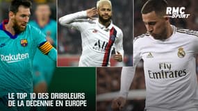 Le top 10 des dribbleurs de la décennie en Europe