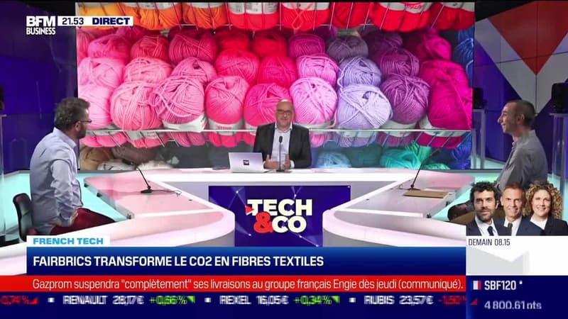 Benoît Illy (Fairbrics) : Fairbrics transforme le CO2 en fibres textiles - 30/08