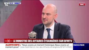 "Le seul dirigeant légitime pour représenter le peuple ukrainien aujourd'hui, c'est Volodymyr Zelensky", affirme Jean-Noël Barrot (ministre des Affaires étrangères)