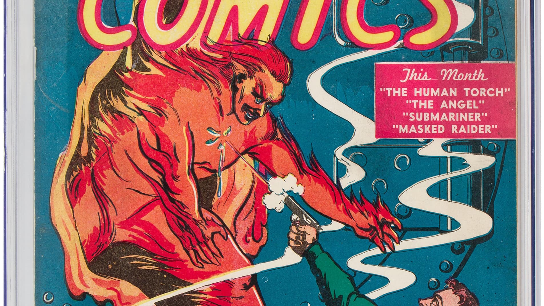 Le premier numéro de Marvel Comics Le premier numéro de Marvel Comics