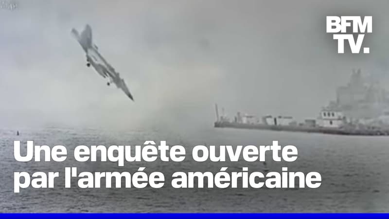 États-Unis: un avion de chasse s'écrase dans la baie de San Diego