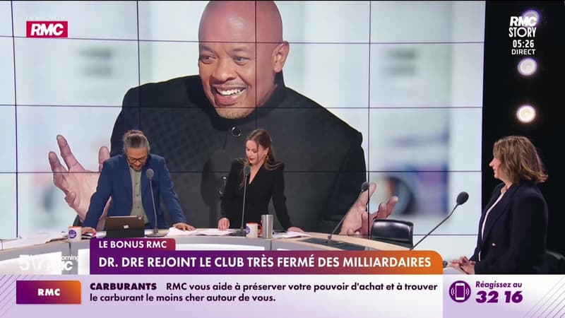 Le bonus RMC : Dr. Dre rejoint le club très fermé des milliardaires - 12/03