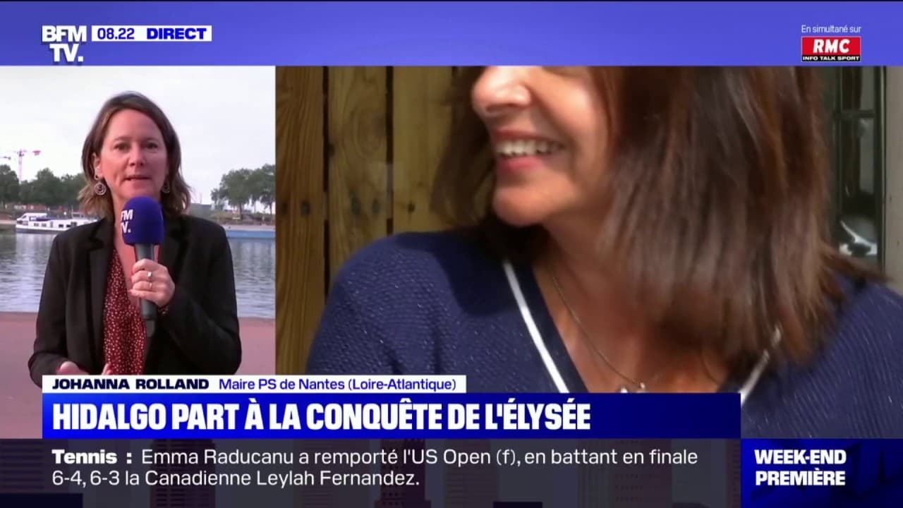 Johanna Rolland "Anne Hidalgo a d'ores et déjà une stature de femme d