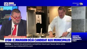 💬 "J'aimerais réunir un maximum de personnes"  Christophe Marguin, chef lyonnais, explique les raisons pour lesquelles il se lance dans la course aux élections municipales de 2026