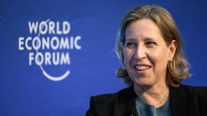 Susan Wojcicki, en mai 2022 à Davos en Suisse