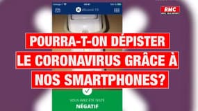 EN VIDÉO - Pourra-t-on dépister le coronavirus grâce à nos smartphones? 