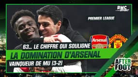 Premier League : 63... le chiffre qui souligne la domination d'Arsenal face à Manchester United