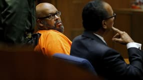 Suge Knight le 20 septembre 2018 au côté de son avocat