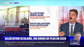 Allocation scolaire, 100 euros de plus en 2020 - 18/08