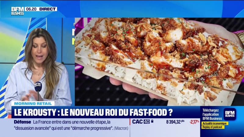 Morning Retail : Le Krousty, le nouveau roi du fast-food ? par Eva Jacquot - 03/03