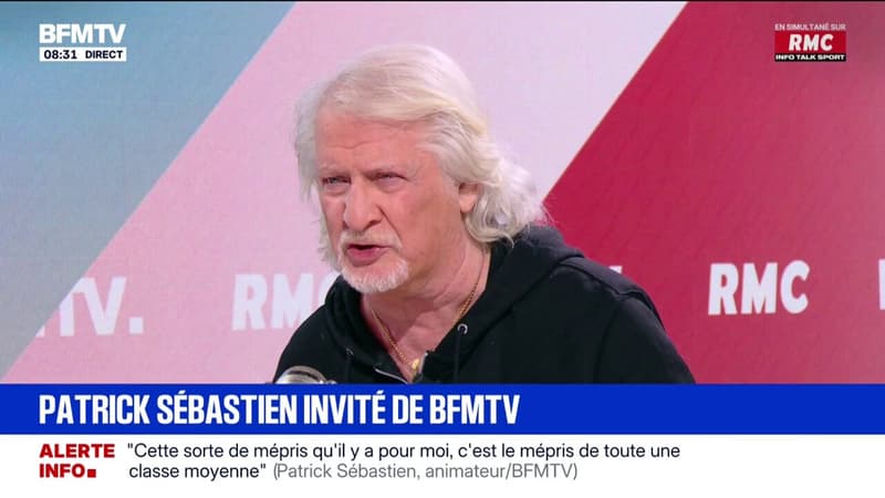 Patrick Sébastien: "Il y a une forme de mépris pour moi (...) et général pour la France qui en a marre"