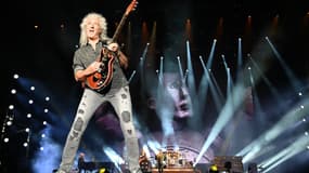 Brian May sur scène en février 2020