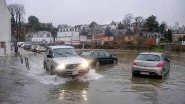 A Auray, dans le Morbihan, le 1er janvier 2014.