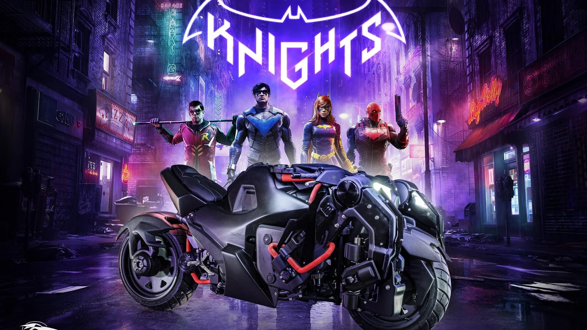 La Batcycle de Lazareth pour le jeu Gotham Knights La Batcycle de Lazareth pour le jeu Gotham Knights