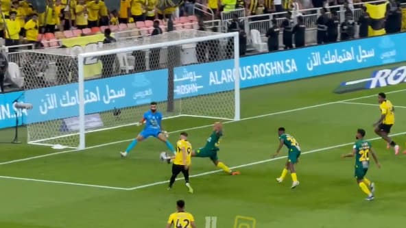 Le tir gagnant du gauche de Benzema Le tir gagnant du gauche de Benzema