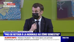 Emmanuel Macron souhaite ouvrir à tous les étudiants l'accès aux deux repas par jour à un euro dans les restaurants universitaires