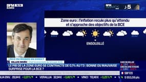 L'éco du monde : Le PIB de la zone euro se contracte de 0,1% au T3, bonne ou mauvaise surprise pour la BCE ? - 30/11