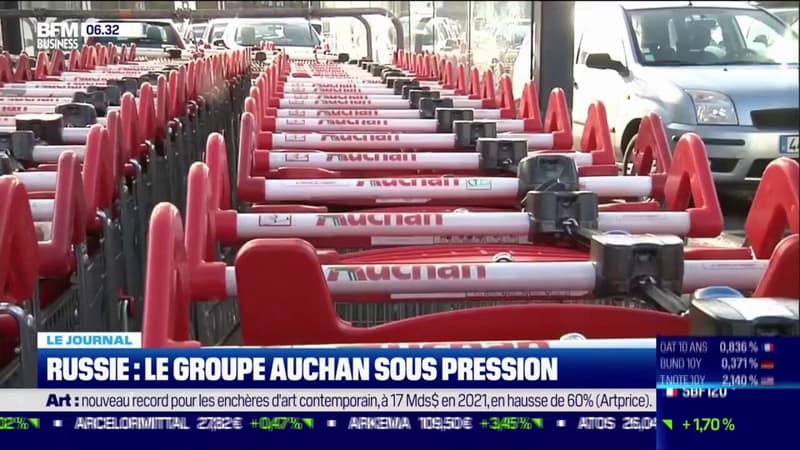Russie: le groupe Auchan sous pression
