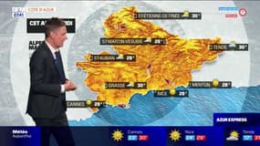 Météo Côte d’Azur: nouvelle journée ensoleillée, jusqu'à 30°C à Grasse