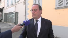 L'ancien président de la République, François Hollande, le 1er juillet 2024, en Corrèze. 