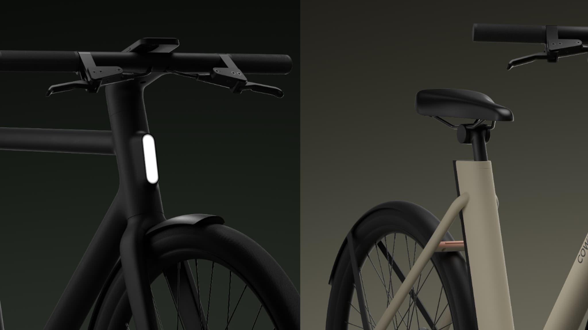 Le Cowboy 4 à gauche en version cadre fermé, à droite cadre ouvert Le Cowboy 4 à gauche en version cadre fermé, à droite cadre ouvert