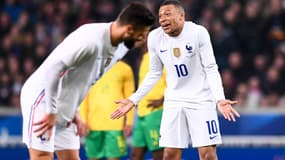 Giroud et Mbappé - France 