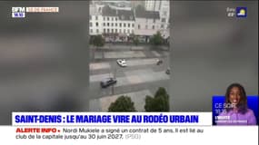 Saint-Denis: le mariage vire au rodéo urbain