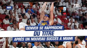NBA : Denver se rapproche du titre après un nouveau succès à Miami