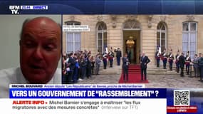 Michel Bouvard (ancien député LR): "Ce souci de rassemblement (...) c'est la ligne même et l'esprit dans lequel Michel Barnier est engagé depuis ses premiers pas en politique"