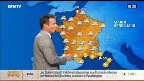 La météo pour ce mardi – 11/08 