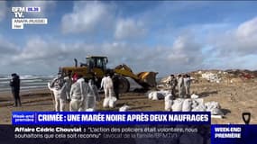 Marée noire: 2.000 tonnes de mazout déversées en mer Noire