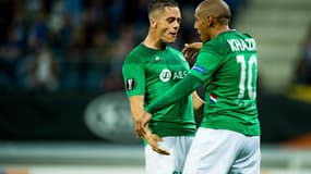 Romain Hamouma et Wahbi Khazri.
