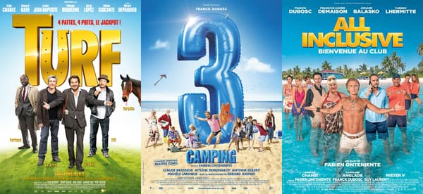 Affiches de Turf, Camping 3 et All Inclusive Affiches de Turf, Camping 3 et All Inclusive