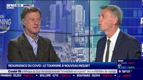 Sébastien Bazin (PDG du groupe Accor): "À un moment donné, comme c'est la 5ème vague [...] que les gens se vaccinent et que l'on continue à vivre" (Omicron)