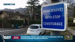 Dans le Grésivaudan, en Isère, l'auto-stop organisé a la cote 