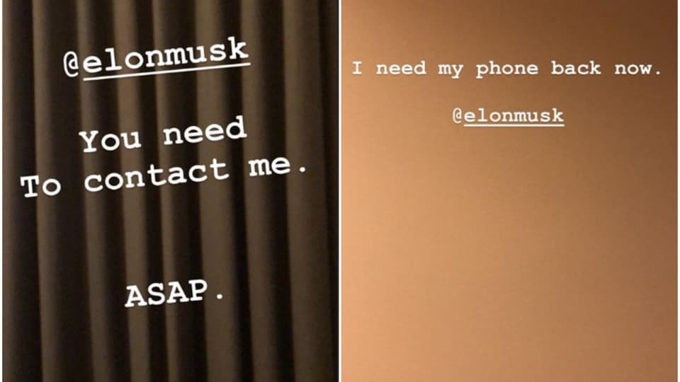 Messages d'Azealia Banks à Elon Musk