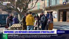 Hautes-Alpes: les réfugiés ukrainiens s'installent à Orpierre
