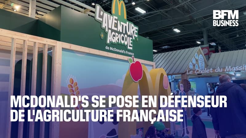McDonald's se pose en défenseur de l'agriculture française